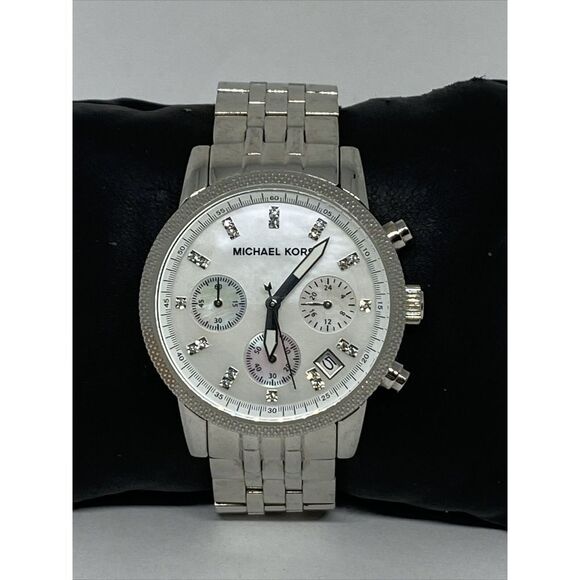 Michael Kors Jet Set MK5020 Women Stainless Steel Analog Dial Quartz Watch MP854 - Picture 3 of 12